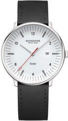 Mondaine Doppio 41mm Solar Watch MDN-512 Image 1