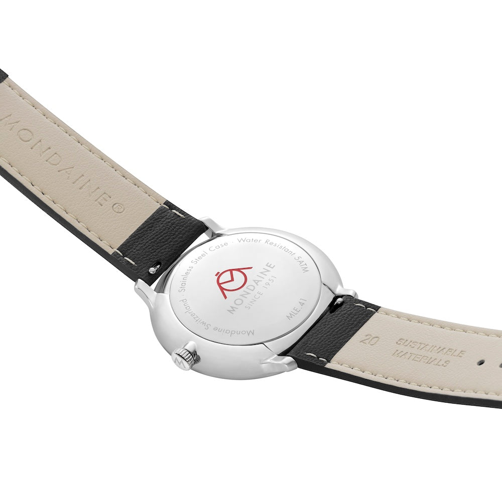 Mondaine Doppio 41mm Solar Watch MDN-512 Image 2