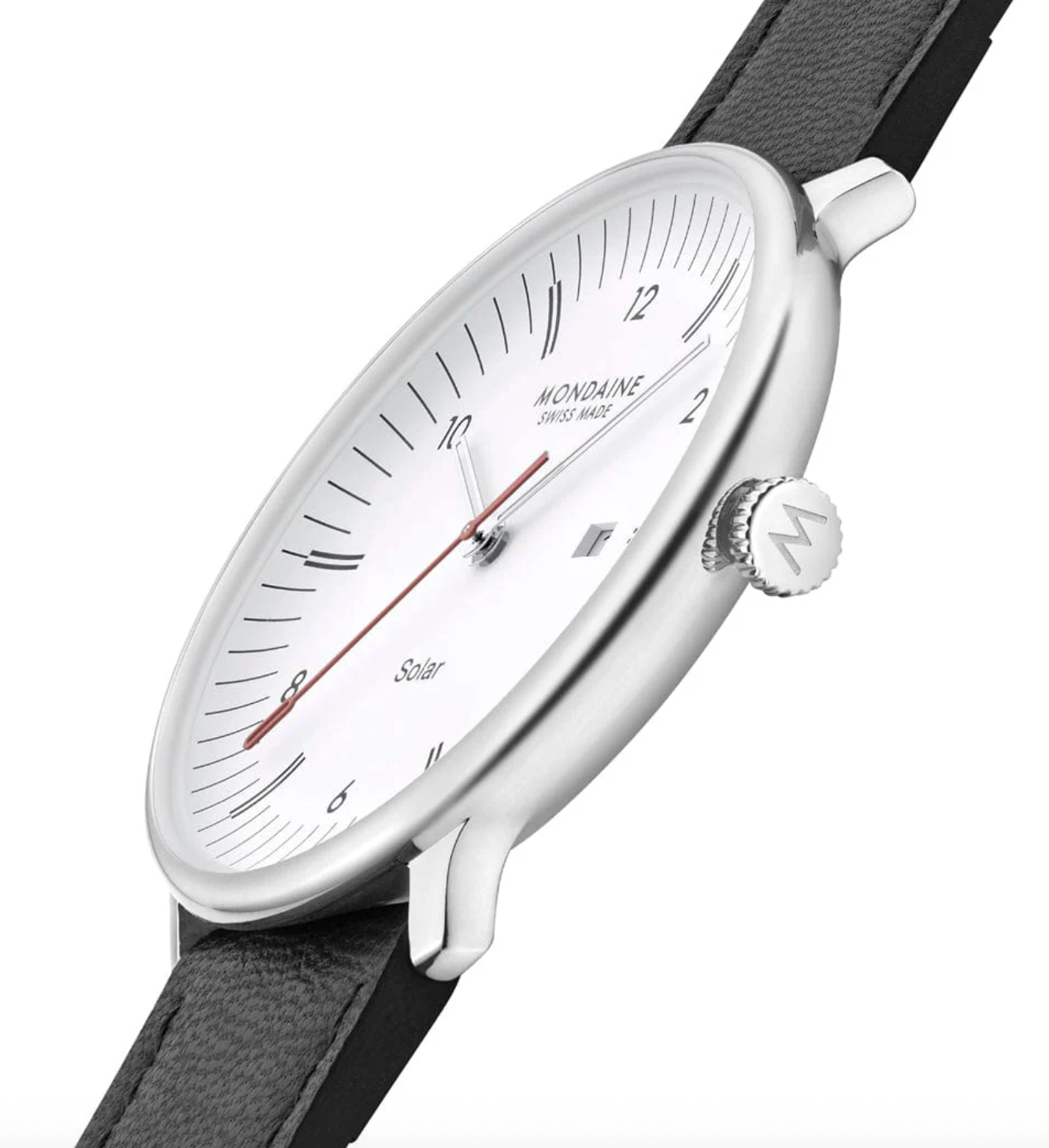 Mondaine Doppio 41mm Solar Watch MDN-512 Image 7