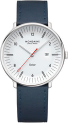Mondaine Doppio 41mm Solar Watch MDN-513 Image 1