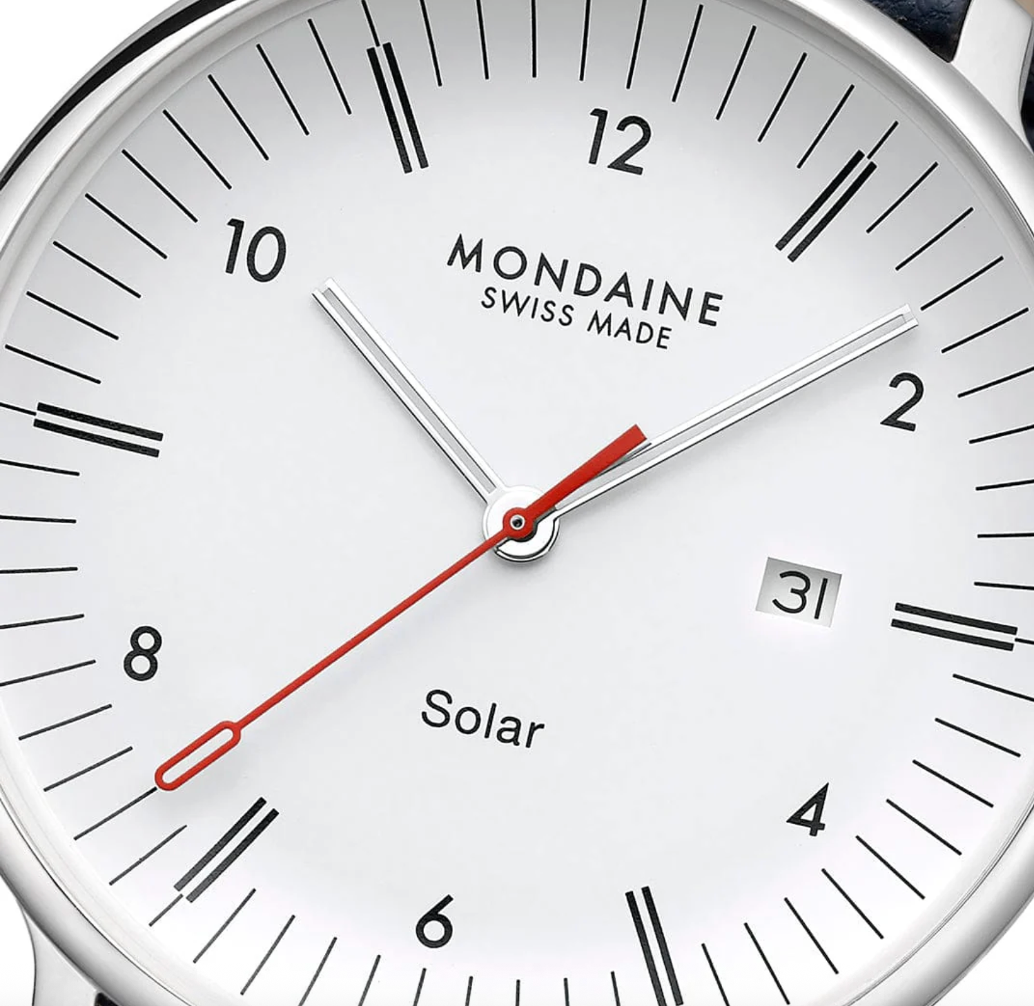 Mondaine Doppio 41mm Solar Watch MDN-513 Image 5