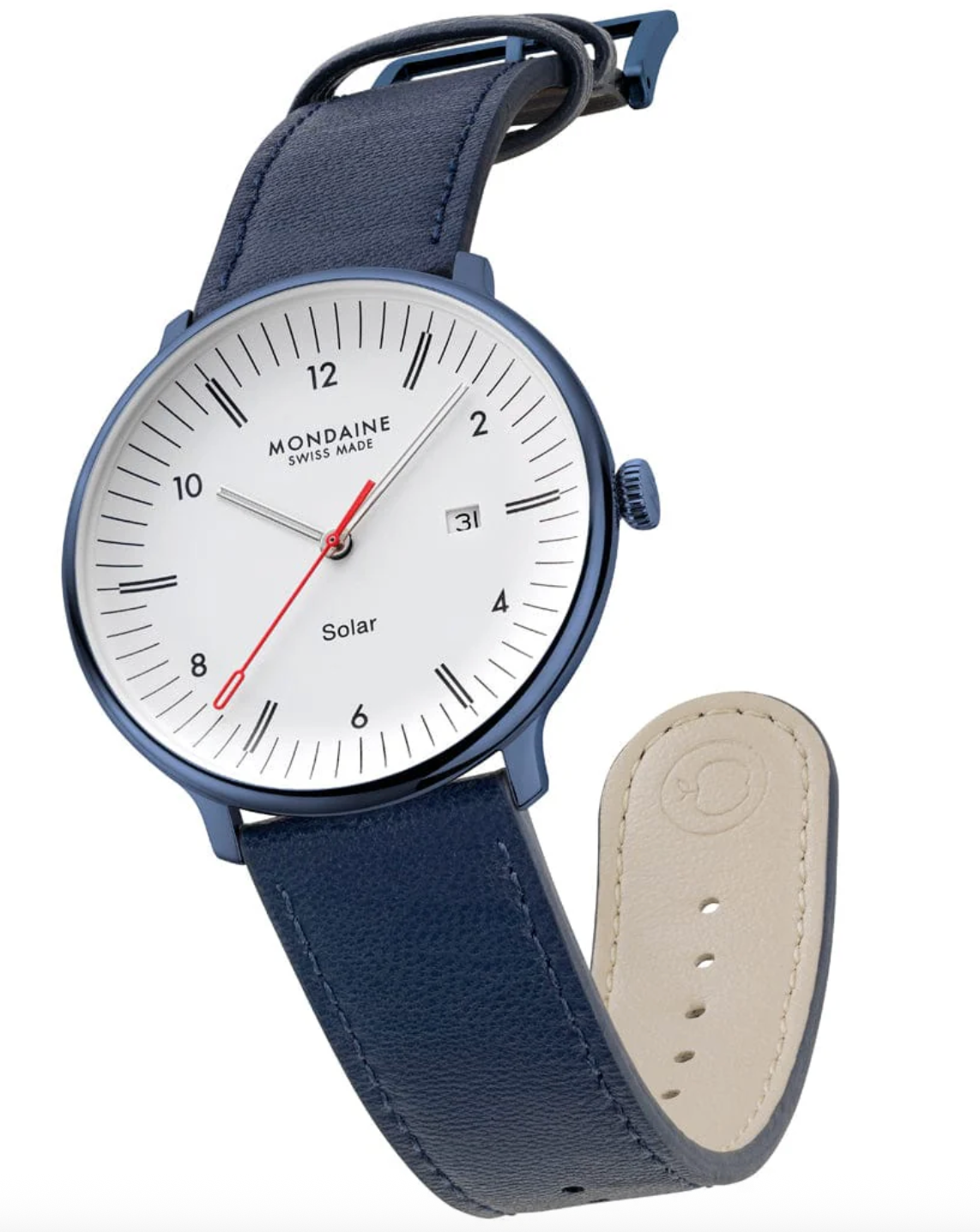 Mondaine Doppio 41mm Solar Watch MDN-514 Image 5