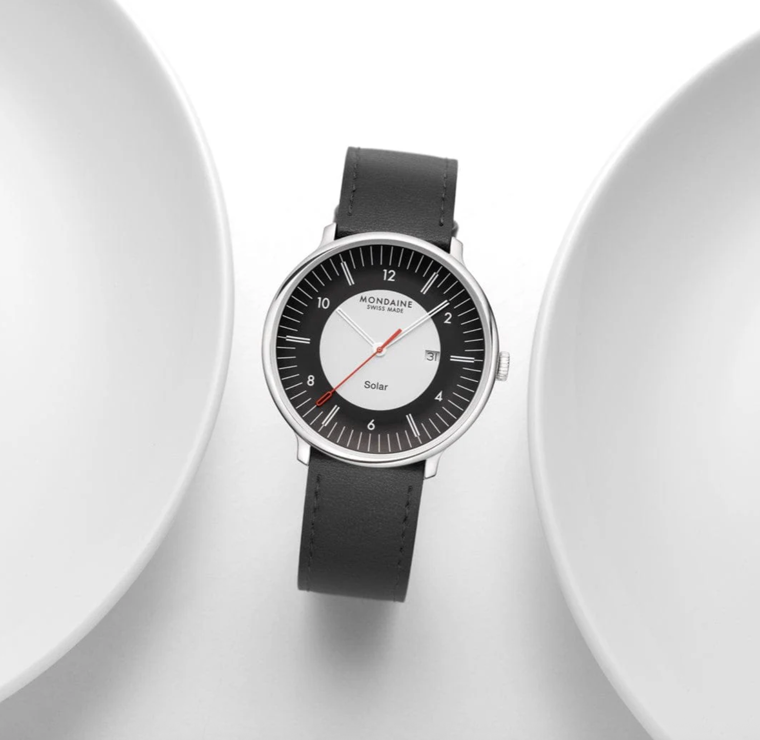 Mondaine Doppio 41mm Solar Watch MDN-515 Image 10