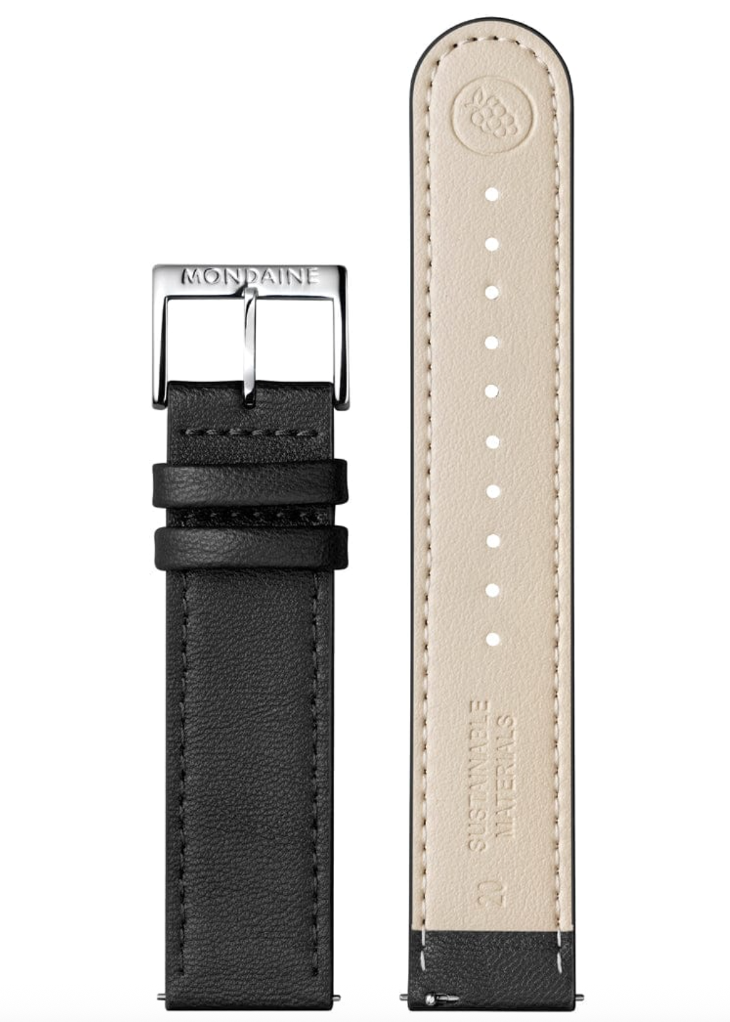 Mondaine Doppio 41mm Solar Watch MDN-515 Image 9