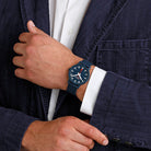 Mondaine Essence Deep Ocean Blue Textile Watch MS1.41140.LD Image 7