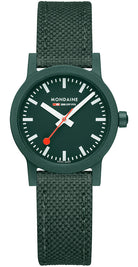 Mondaine Essence Park Green Textile Watch MS1.32160.LF Image 2