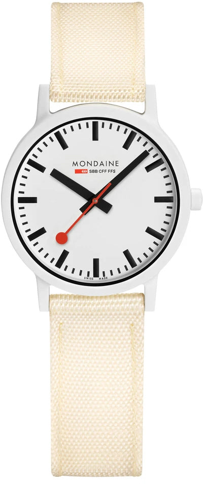 Mondaine Essence White Watch MDN-347 Image 1