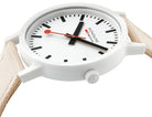 Mondaine Essence White Watch MDN-347 Image 3