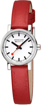 Mondaine Evo2 26mm Grape Leather Watch MSE.26110.LCV Image 1