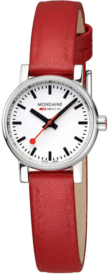Mondaine Evo2 26mm Grape Leather Watch MSE.26110.LCV Image 1