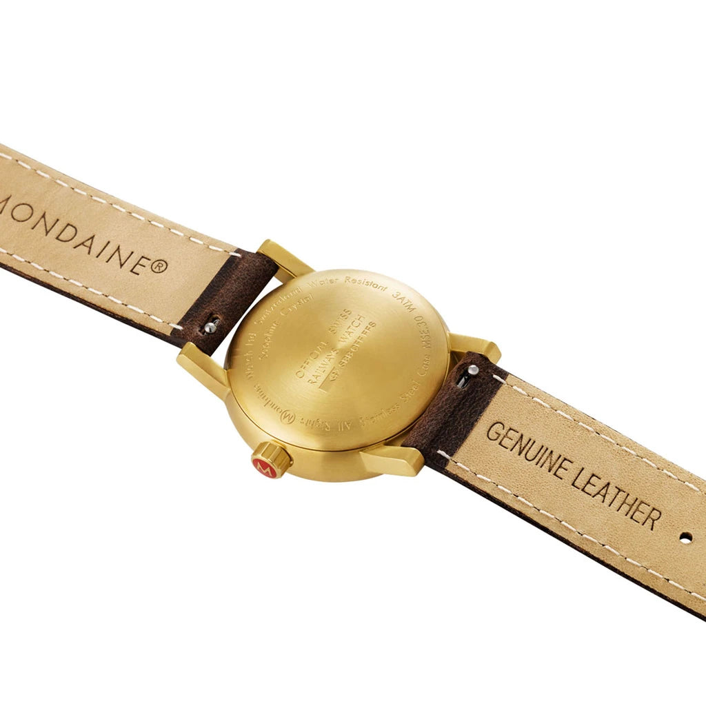 Mondaine Evo2 30 Gold IP Watch MSE.30112.LG Image 5