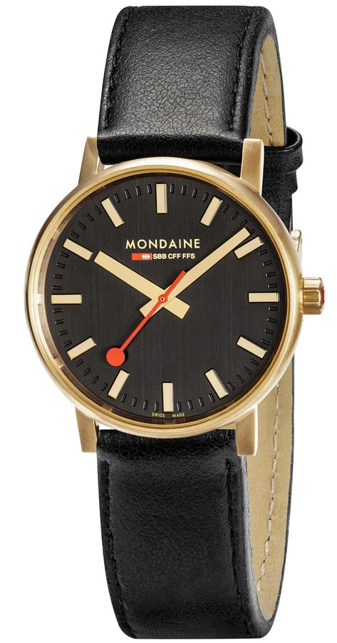 Mondaine Evo2 30 Gold IP Watch MSE.30120.LB Image 2