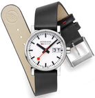 Mondaine Evo2 30mm Grape Leather Watch MDN-465 Image 3
