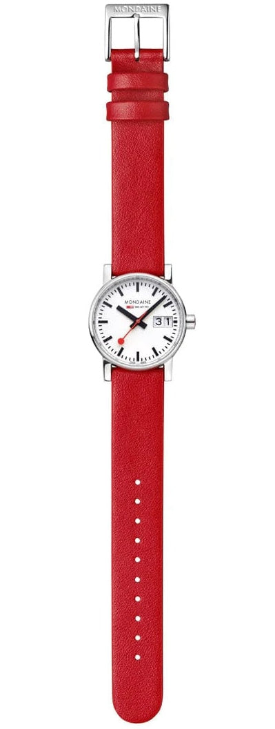 Mondaine Evo2 30mm Grape Leather Watch MSE.30210.LCV Image 5