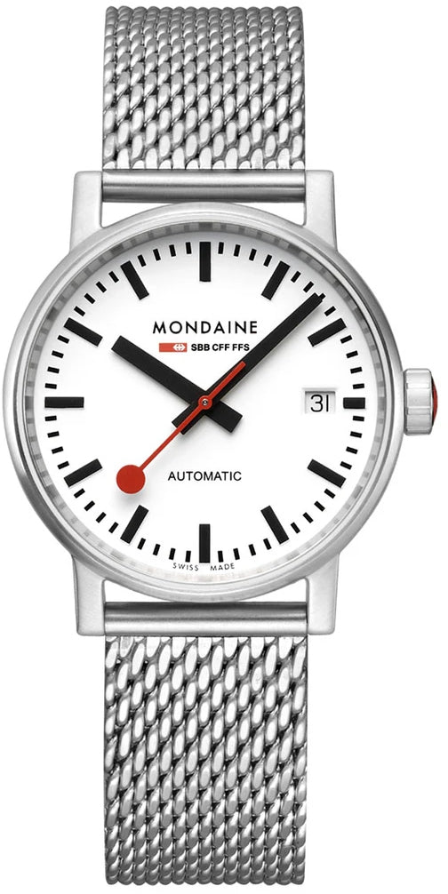 Mondaine Evo2 35 Automatic Bracelet Watch MSE.35610.SM Image 1