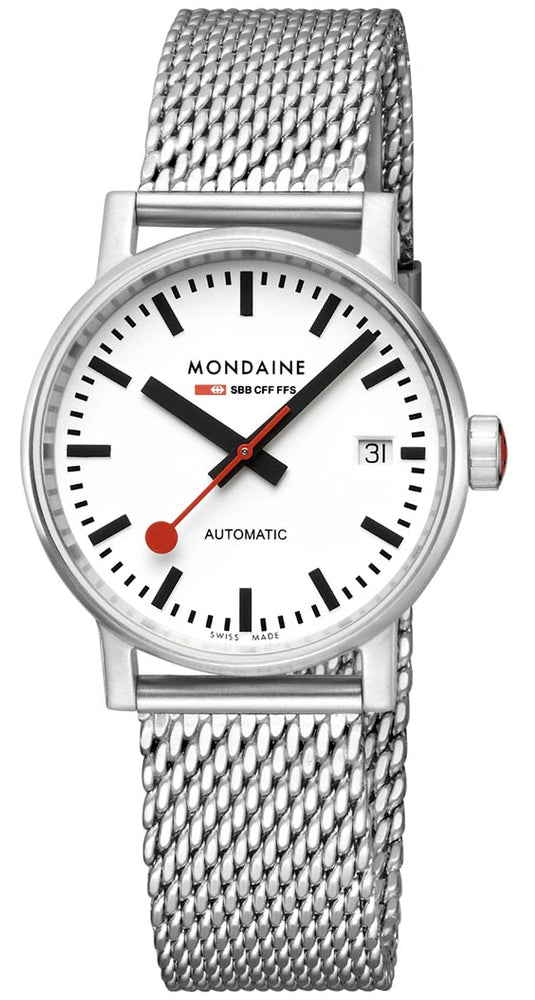 Mondaine Evo2 35 Automatic Bracelet Watch MSE.35610.SM Image 2