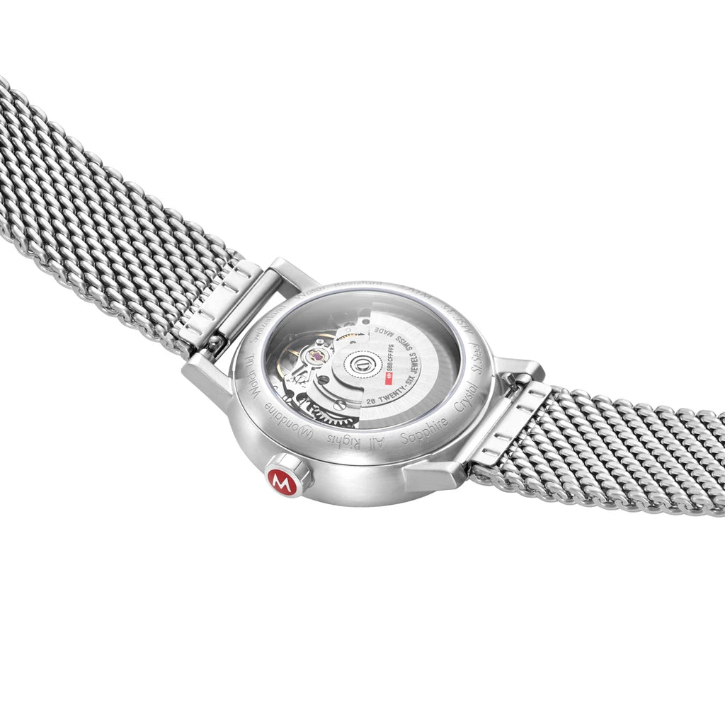 Mondaine Evo2 35 Automatic Bracelet Watch MSE.35610.SM Image 5