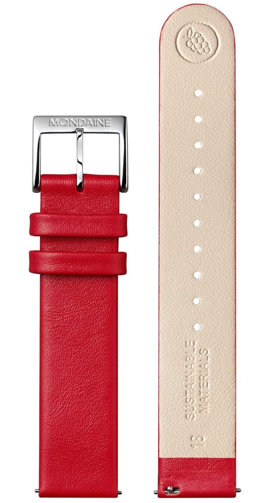Mondaine Evo2 35 mm Grape Leather Watch MSE.35110.LCV Image 7
