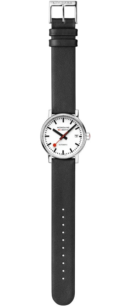 Mondaine Evo2 35mm Grape Leather Watch MSE.35610.LBV Image 5