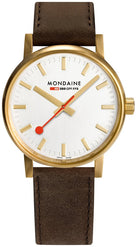 Mondaine Evo2 40 Gold IP Watch MSE.40112.LG Image 1