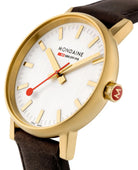 Mondaine Evo2 40 Gold IP Watch MSE.40112.LG Image 3