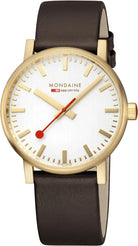 Mondaine Evo2 40mm Grape Leather Watch MDN-470 Image 1
