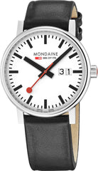 Mondaine Evo2 40mm Grape Leather Watch MSE.40210.LBV Image 1