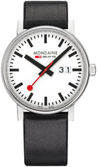 Mondaine Evo2 40mm Grape Leather Watch MSE.40210.LBV Image 3