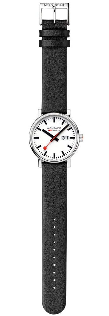 Mondaine Evo2 40mm Grape Leather Watch MSE.40210.LBV Image 5