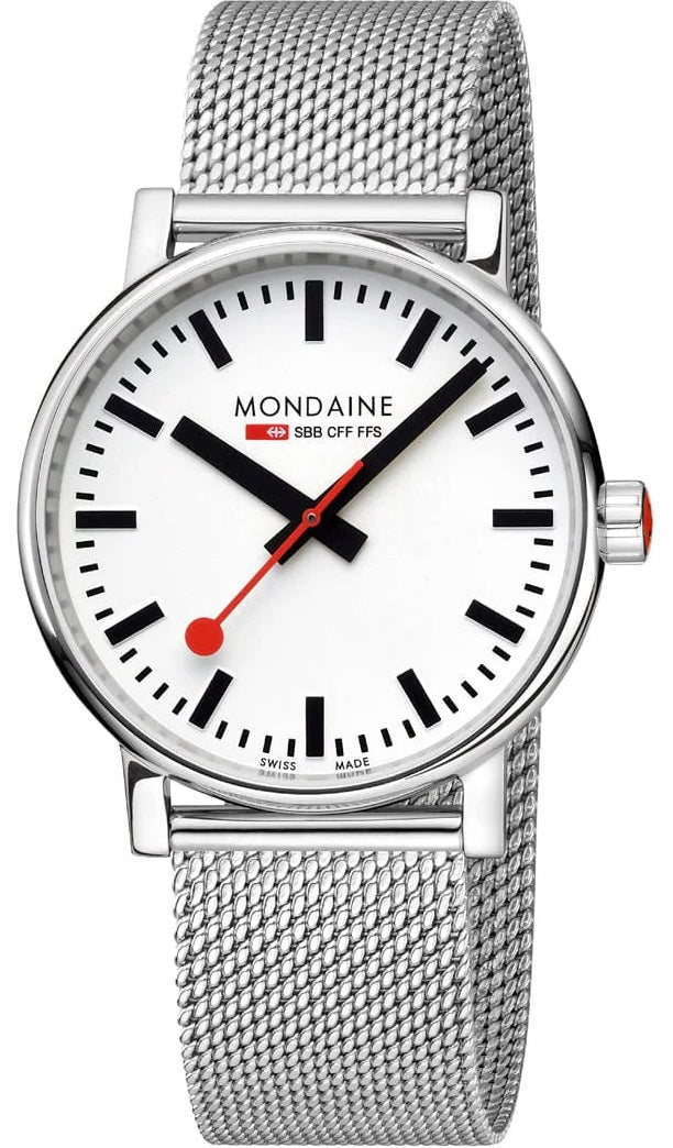 Mondaine Evo2 40mm Steel Watch MSE.40110.SM Image 1