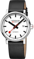 Mondaine Evo2 Big Auto 40mm Grape Leather Watch MSE.40610.LBV Image 1