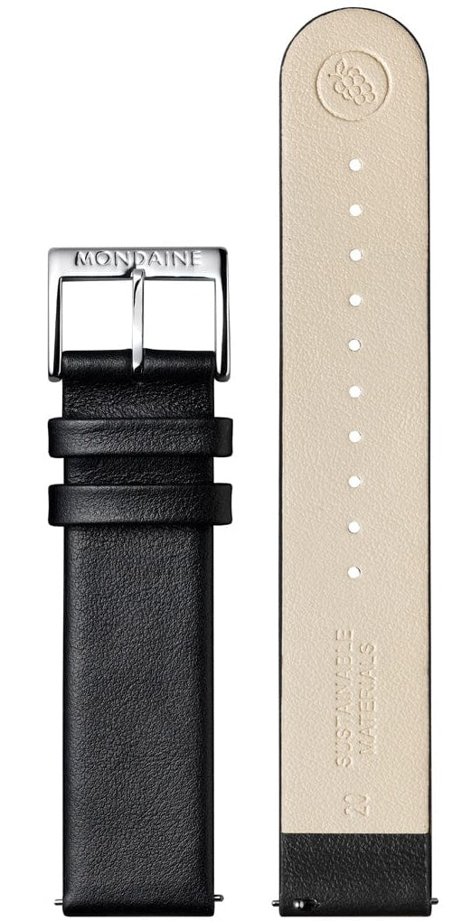 Mondaine Evo2 Big Auto 40mm Grape Leather Watch MSE.40610.LBV Image 6