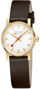 Mondaine Evo2 Brown Vegan Grape Leather Watch MSE.30112.LGV Image 1