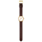 Mondaine Evo2 Brown Vegan Grape Leather Watch MSE.30112.LGV Image 6