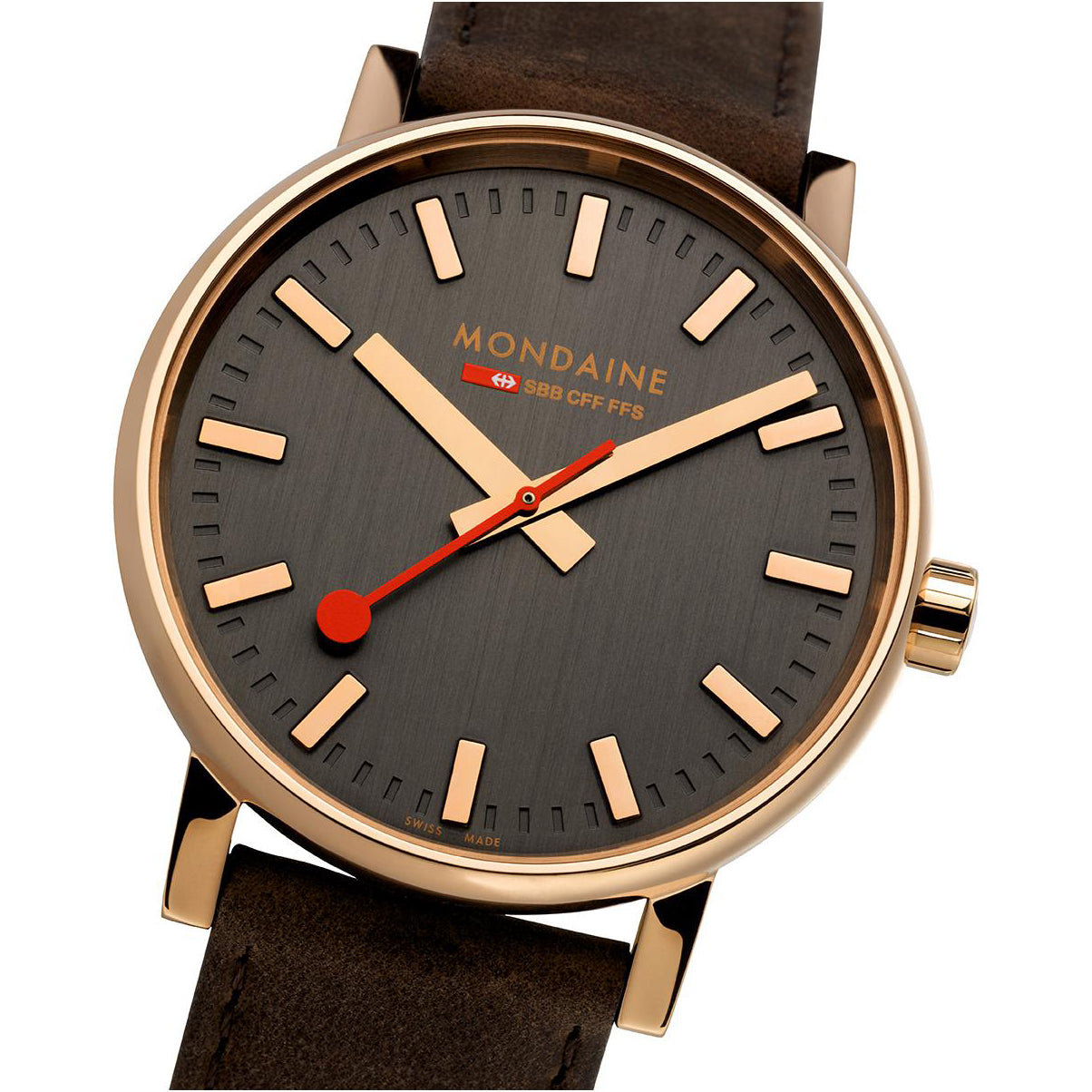 Mondaine Evo2 Rose Gold Watch MSE.30180.LG Image 2