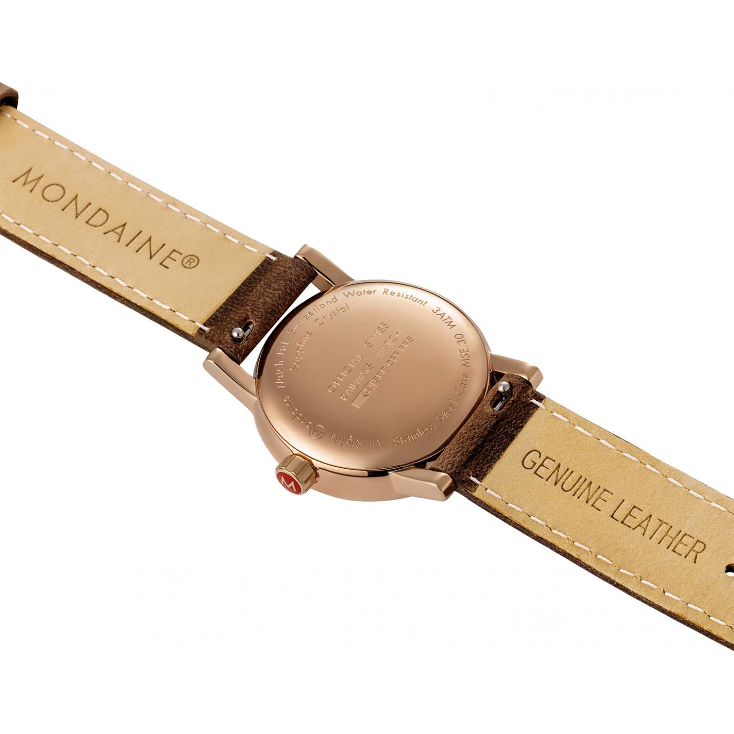 Mondaine Evo2 Rose Gold Watch MSE.30180.LG Image 4