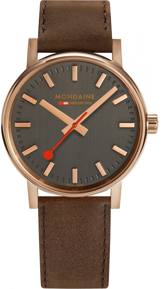 Mondaine Evo2 Rose Gold Watch MSE.40181.LG Image 1