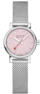 Mondaine Evo2 Sunrise 26mm Pink Watch MDN-454 Image 1
