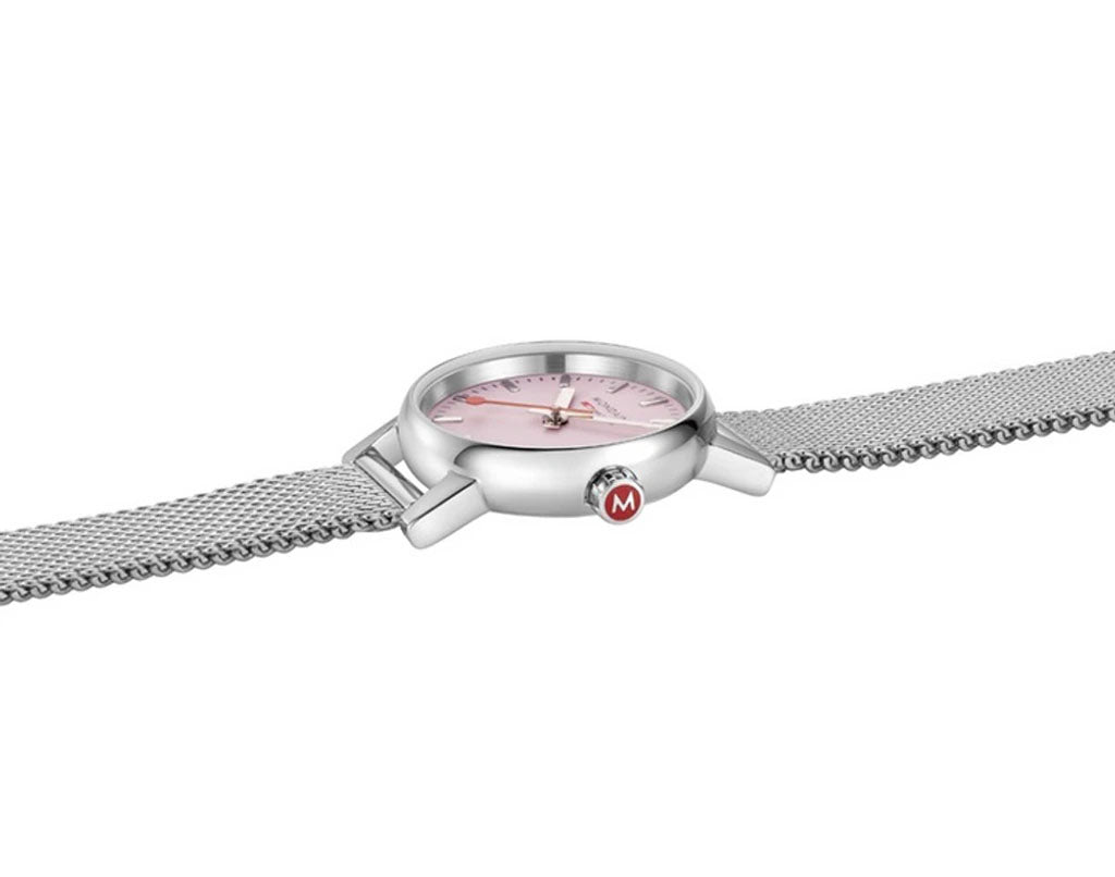 Mondaine Evo2 Sunrise 26mm Pink Watch MDN-454 Image 2