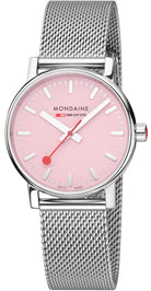 Mondaine Evo2 Sunrise 35mm Pink Watch MSE.35130.SM Image 1