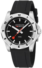 Mondaine Numeri Black Watch MDN-490 Image 1
