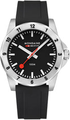 Mondaine Numeri Black Watch MDN-490 Image 2