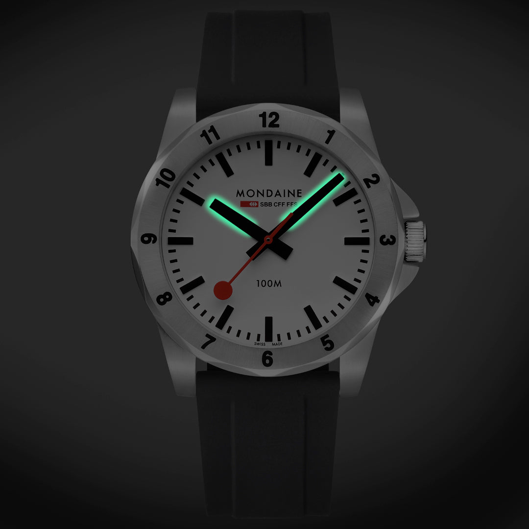 Mondaine Numeri White Watch MDN-489 Image 2