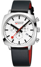 Mondaine Official Swiss Railways Cushion Set Watch MSL.41410.LBV.SET Image 1