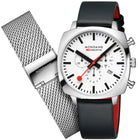 Mondaine Official Swiss Railways Cushion Set Watch MSL.41410.LBV.SET Image 4