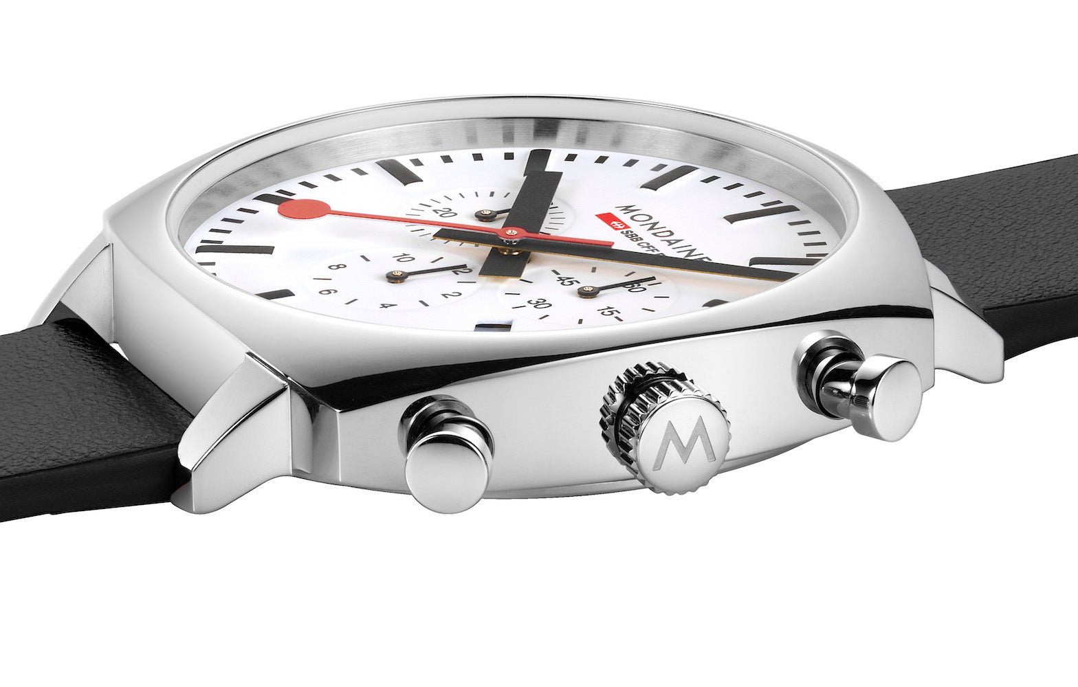 Mondaine Official Swiss Railways Cushion Set Watch MSL.41410.LBV.SET Image 6