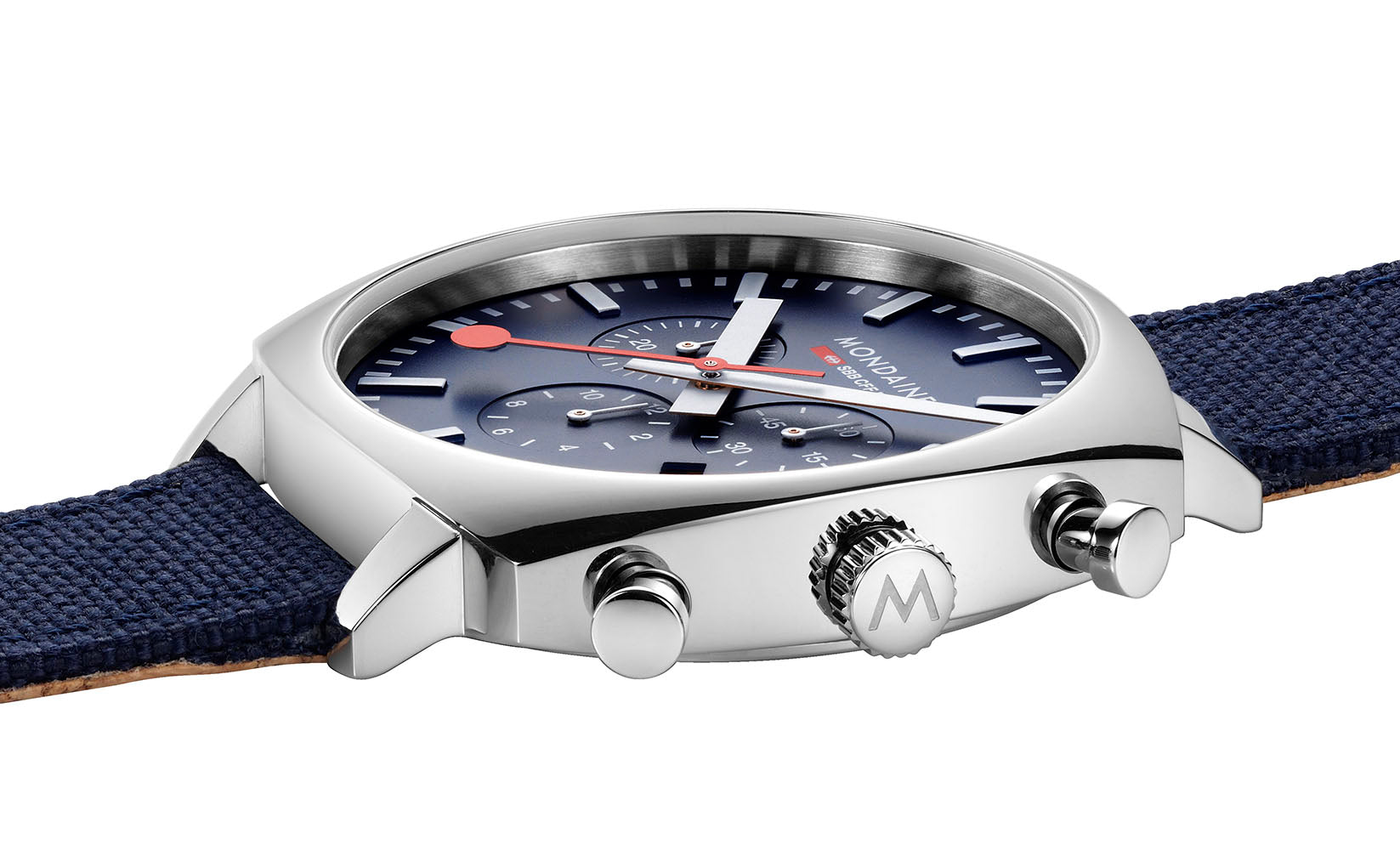 Mondaine Official Swiss Railways Cushion Set Watch MSL.41440.LD.SET Image 3