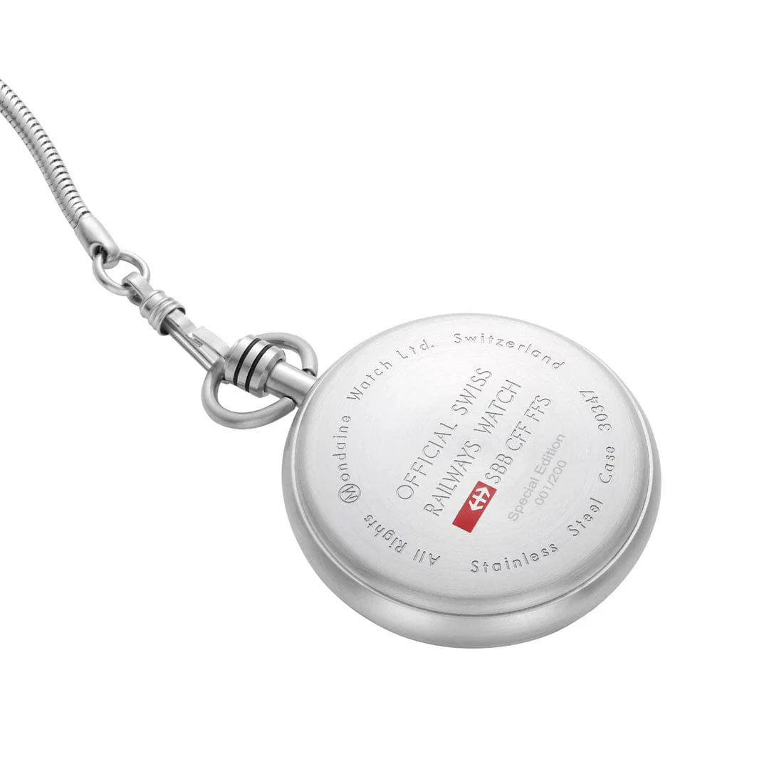 Mondaine Pocket Watch 48mm Limited Edition Watch MDN-519 Image 3