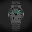 Mondaine SBB Stop2Go BackLight White Watch MST.4101B.SJ.2SE Image 3