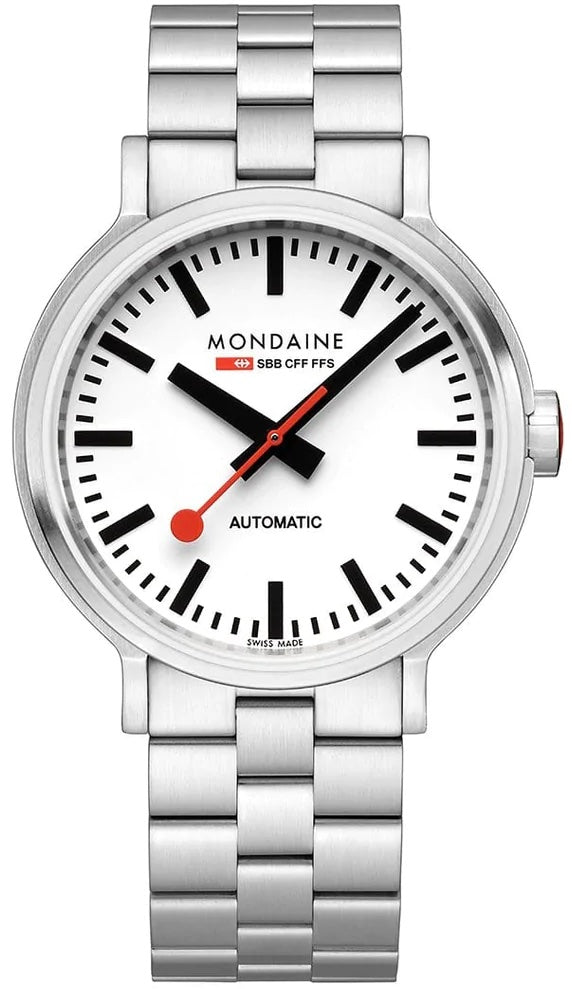 Mondaine The Original Automatic BackLight Bracelet Watch MST.4161B.SJ Image 2
